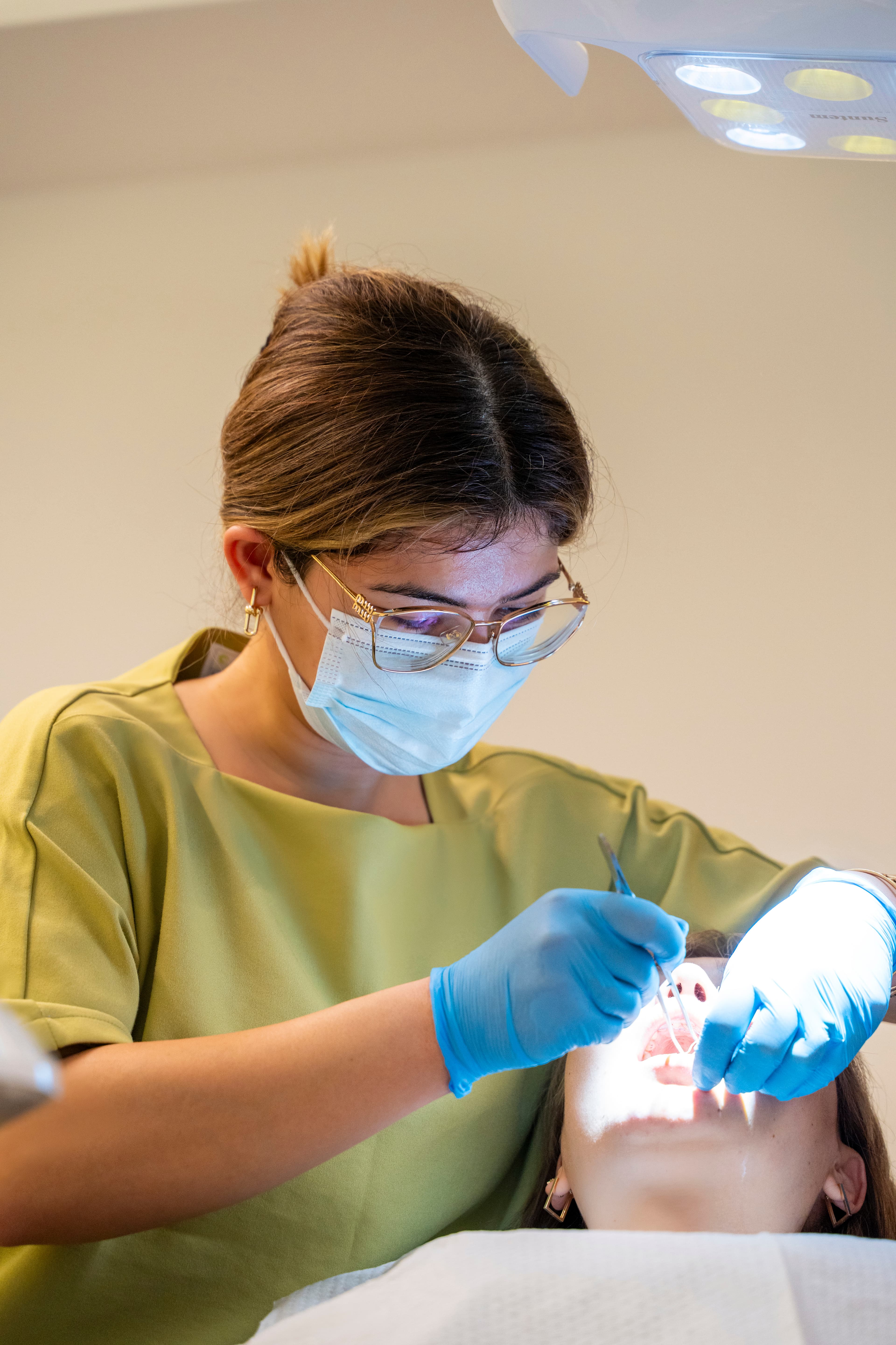 Modern dental clinic with comfortable patient chair